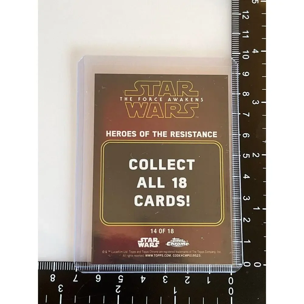 2016 Topps Chrome Star Wars The Force Awakens Heroes Of The Resistance Chewbacca